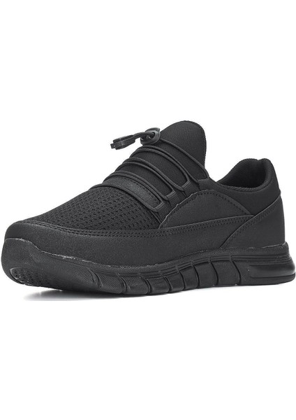Class Günlük Rahat Bağcıksız Erkek Spor ve Yürüyüş Ayakkabısı Siyah