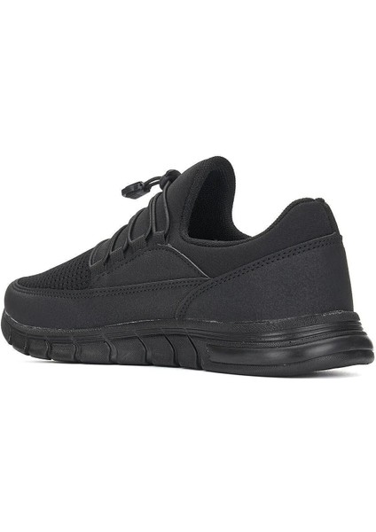 Class Günlük Rahat Bağcıksız Erkek Spor ve Yürüyüş Ayakkabısı Siyah