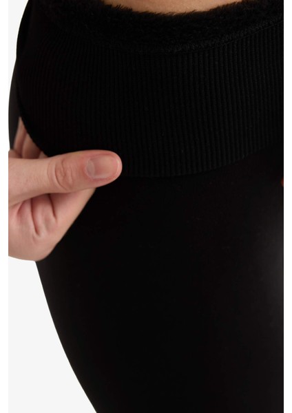 Kadın Kahve Termal Külotlu Çorap modelleri