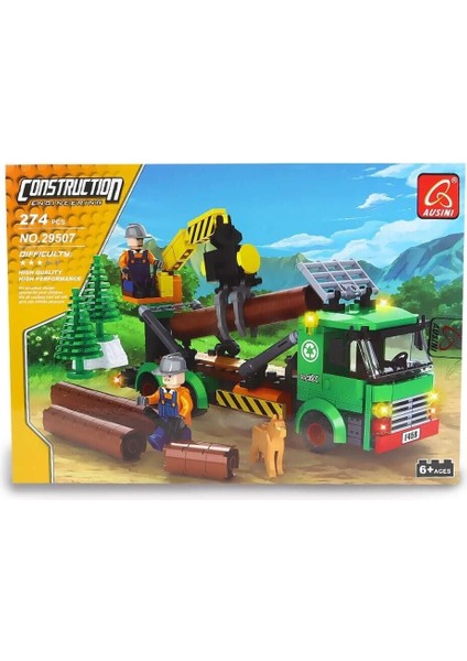 Buğz Ausini Inşaat Set 274 Parça Mini LEGO modelleri