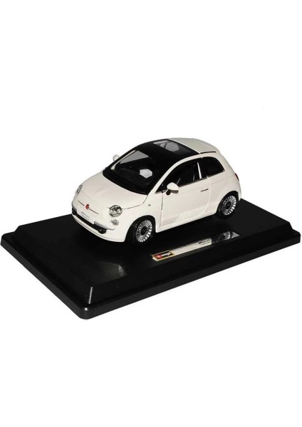 Buğz S00022106 Burago 1/24 Fiat 500 2007 Beyaz -Sun fiyatları