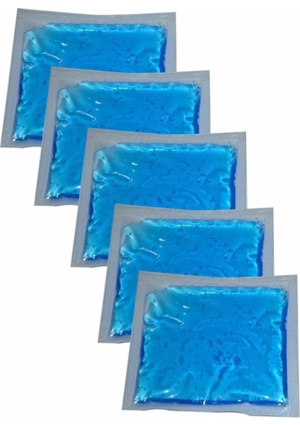 Buğz 5 Adet Soğuk Sıcak Jel Kompres Termojel Soğuk Sıcak Kullanıma Uygun 5li Jel Kompres