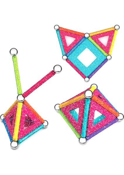 Buğz Geomag Glitter Manyetik Zeka Oyunu 22 Parça modelleri