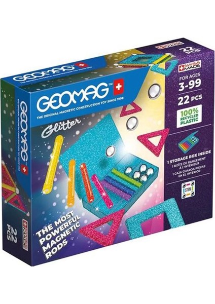Buğz Geomag Glitter Manyetik Zeka Oyunu 22 Parça fırsatları