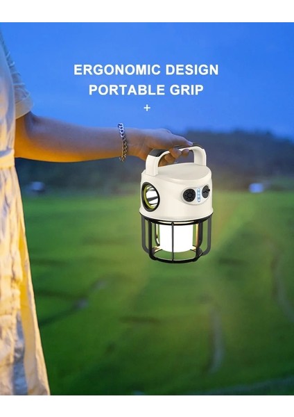 Buğz PS-22025 Çift Işıklı Type-C Powerbank Özellikli Taşınabilir Şarj Edilebilir Kamp Lambası fiyatları