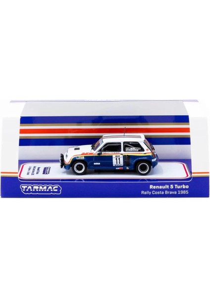 Buğz Tarmac Works 1/64 Renault 5 Turbo Rally Costa Brava 1985 #11 modelleri