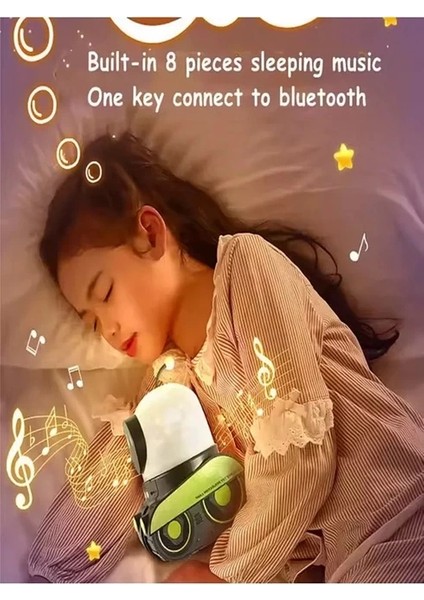 Buğz Robot Projeksiyon Gece Lambası Hoparlörlü Şarjlı Yıldızlı Gökyüzü Temalı LED Projeksiyon Lambası indirimleri