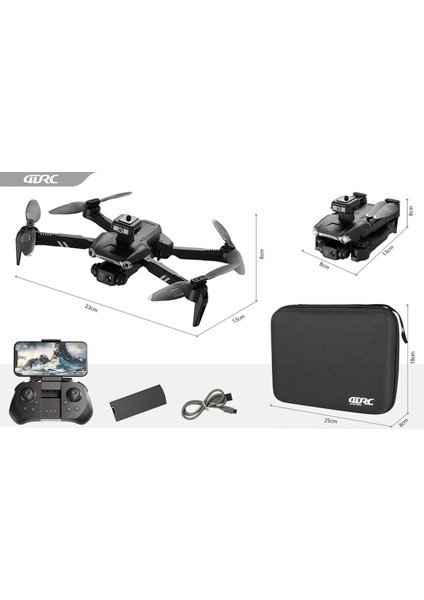 Buğz 4D-V28 080P Full Hd Camera Brushless - Gepettoys