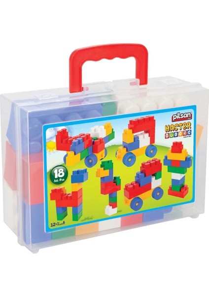 Buğz 03 323 Master Blok Seti Çantalı 18 Parça