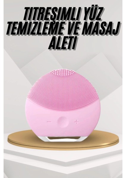 Buğz Hassas Ciltlere Özel Titreşimli Yüz Temizleme ve Masaj Aleti