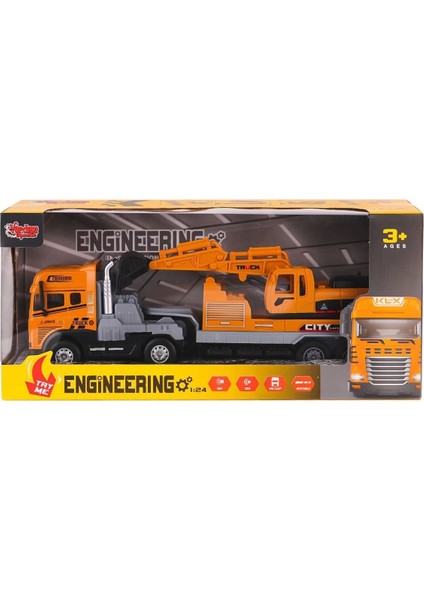 Buğz KLX800-241-42-43-44 Işıklı Müzikli Inşaat Tırı 1:24 -Vardem Oyuncak fırsatları