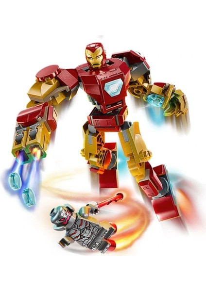 Buğz 76307 LEGO Marvel Iron Man Ultrona Karşı 101 Parça +6 Yaş modelleri