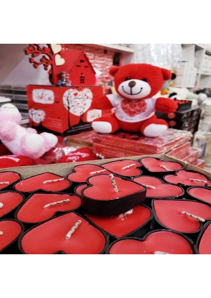 Buğz Tealight Kalp Mum fiyatları