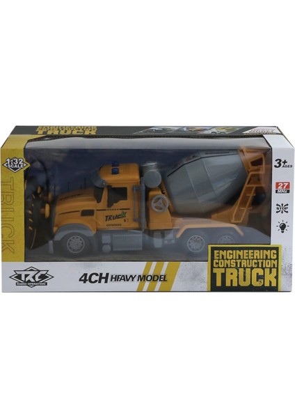 Buğz HT303 Kumandalı Şarjlı Harç Kamyonu