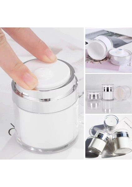 Buğz Hava Pompalı Doldurulabilir Vakumlu Krem,fondoten Sıvı Kozmetik Ürün Şişesi fırsatları