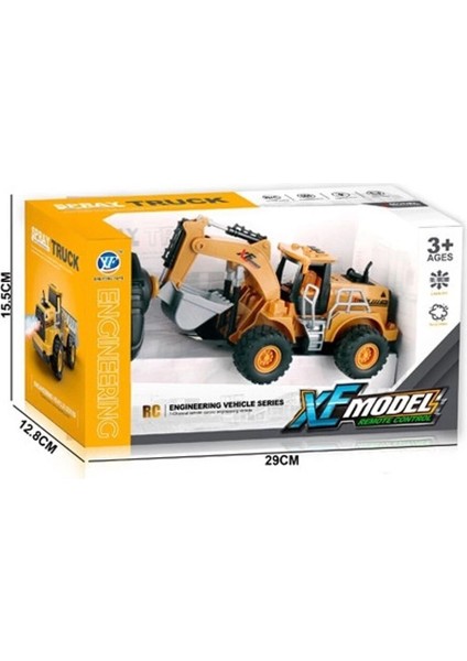 Buğz Xf-Vardem Uzaktan Kumandalı Full Fonksiyon Şarjlı Buhar Atan Kazıcı -Yükleyici