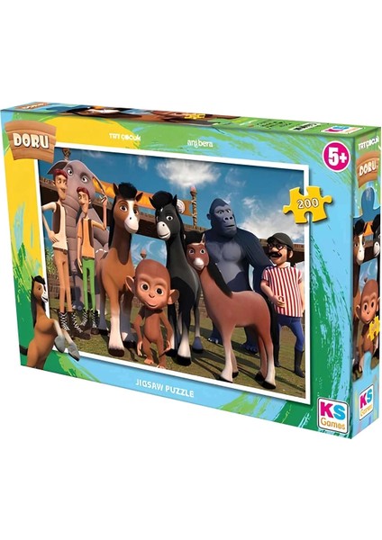 Buğz Ks Games Doru 200 Parça Puzzle