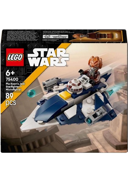 Buğz LEGO Star Wars: Klon Savaşları Plo Koon'un Jedi Starfighter Mikro Savaşçısı 75400 fiyatları