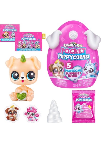 Buğz RAR24000 Rainbocorns Pocket Sürpriz Mini Figür modelleri