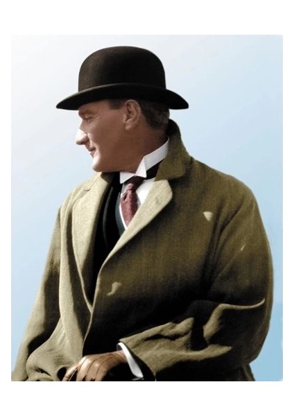 Buğz Siyah Renk Atatürk Şapkası