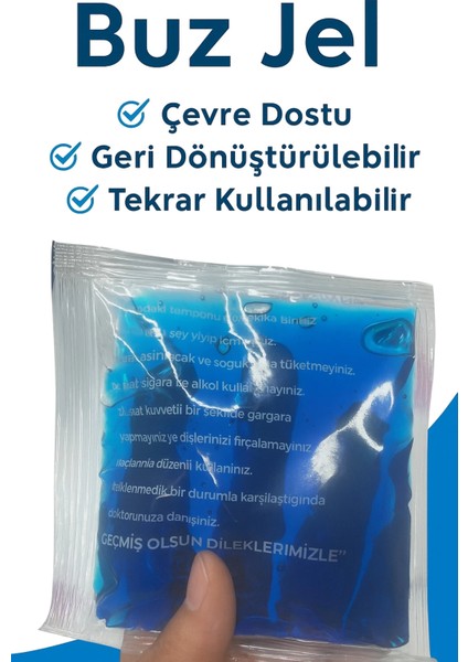 Buğz Soğuk Sıcak Kullanıma Uygun 2 Adet Jel Kompres – Termojel Paket