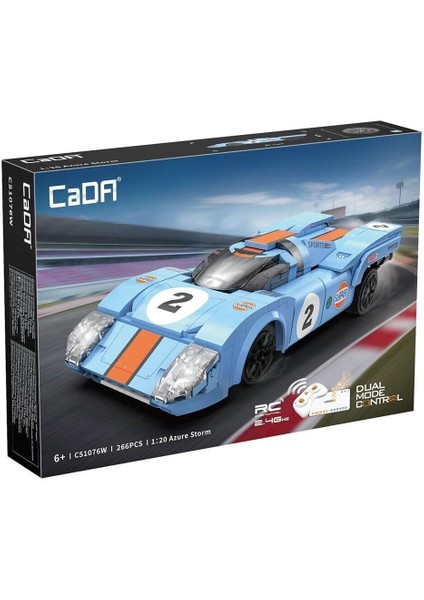 Buğz C51076W Cada Azure Fırtınası 266 Parça Block Oyuncak modelleri