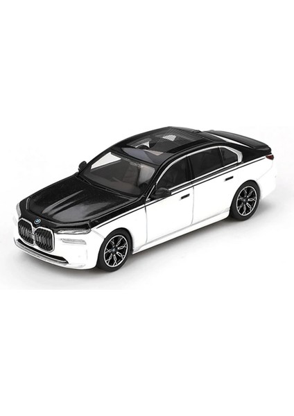 Buğz Mini Gt 1/64 Bmw I7 XDRIVE60 Alpine White / Black Sapphire - Blister Paket modelleri