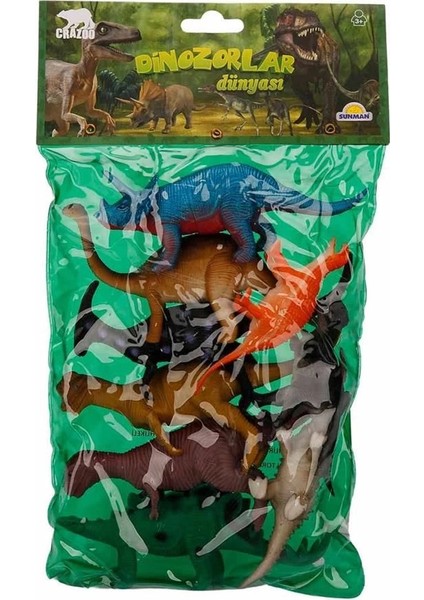 Buğz 9 Lu Dinozor Figür Seti 12-20 cm fiyatları