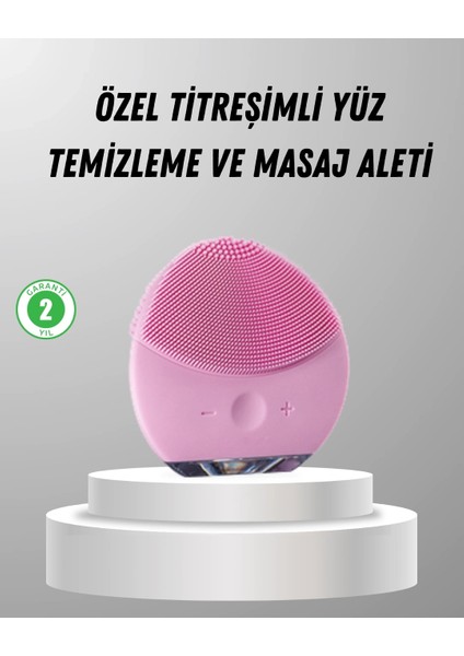 Buğz Cilt Dostu Silikon Yüz Masaj Aleti – Hafif, Dayanıklı ve Su Geçirmez Tasarım