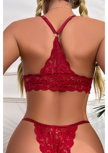 Kadın Bordo Sırtı Dantel ve Ip Detaylı Şık Sütyen Külot Takımı – Modern, Konforlu ve Günlük Kombinlere Uygun fiyatları