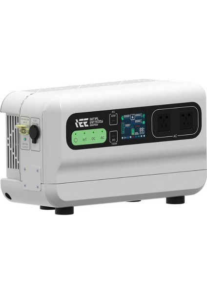 5120WH Taşınabilir Elektrik Güç Kaynağı %99.99 Mppt Bms Çoklu Koruma Kablosuz Şarj - Ieetek SH4000 Beyaz fiyatları