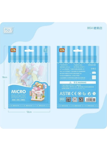 LZ8604 Loz Blok Oyuncak Mini Poşet -Vagonlife - 1 Adet Stokta Olan Gönderilir