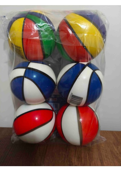 Stres Topu Büyük Basketbol 10CM-SÜNGER Top 1adet