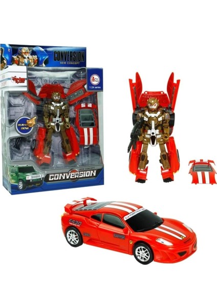 HW-899-1-2-5 Kut. Dönüşebilen Robot Jeep 1:24 -Vrd indirimleri