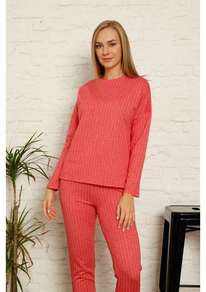 Kadın Pamuk Eşofman Takım Kırmızı fiyatları