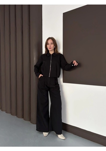 Trenç Takım Alt Üst Siyah Ons fiyatları