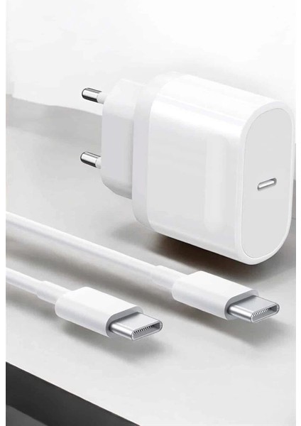Buğz Güç Adaptörü ve Kablosu Şarj Aleti 15/15 Pro Max Uyumlu Hızlı Şarj