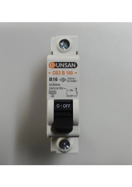 1X40 A B Tipi 6 Ka W Otomat Sigorta fiyatları