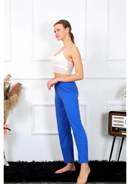 Kadın Pamuklu Alt Pijama Saks fırsatları