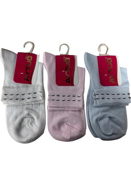 Aytuğ Taşlı Bayan Soket Çorabı 30319