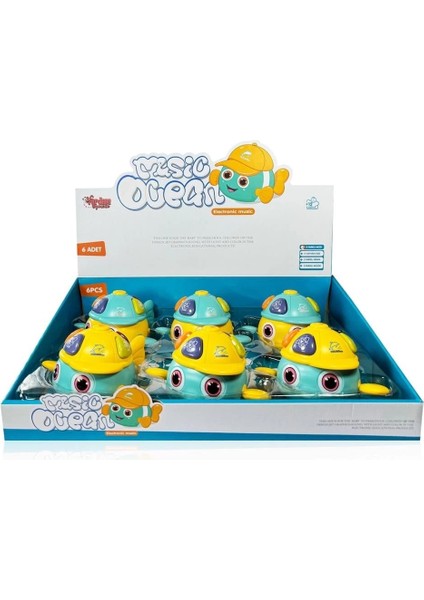 JLG-855-99A Işıklı ve Müzikli Balık Bebek -Vrd modelleri