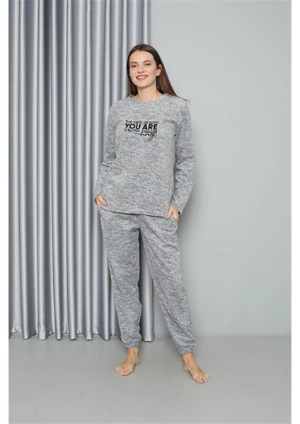 Polar Kadın Pijama Takımı Gri