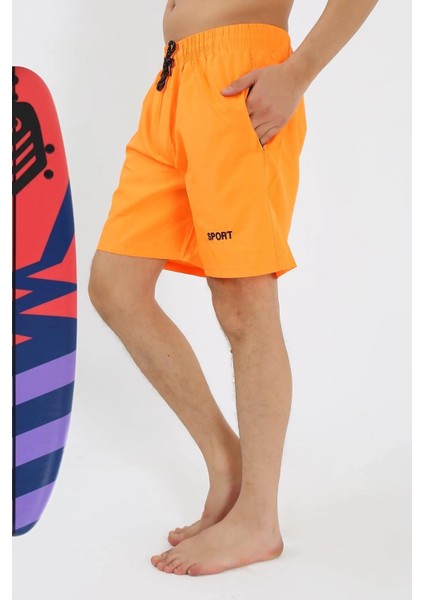 Erkek Turuncu Deniz Şortu fiyatları