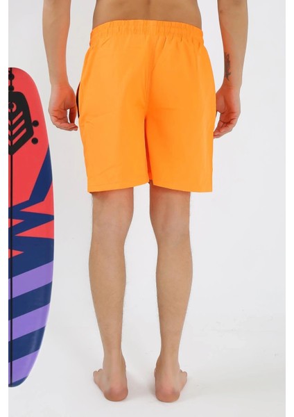 Erkek Turuncu Deniz Şortu fırsatları