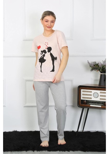 Kadın Kısa Kol Penye Pijama Takım fiyatları