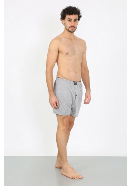 Erkek Penye Boxer Gri modelleri