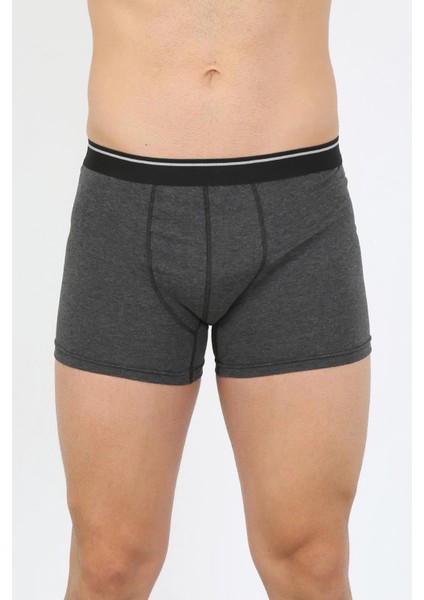 Erkek Pamuk Likralı Boxer Antrasit fiyatları