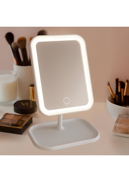 Dikdörtgen Led’li Makyaj Aynası fiyatları