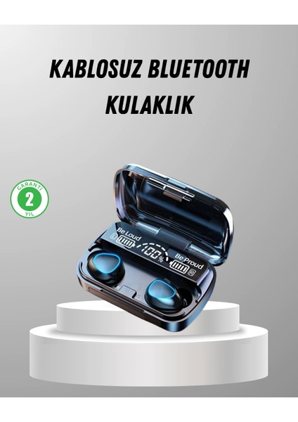 Tws Kablosuz Kulaklık Şarj Kutulu 20 Saat Kullanım Konforlu