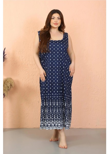 Kadın Büyük Beden Kalın Askılı Yırtmaçlı Gecelik fırsatları